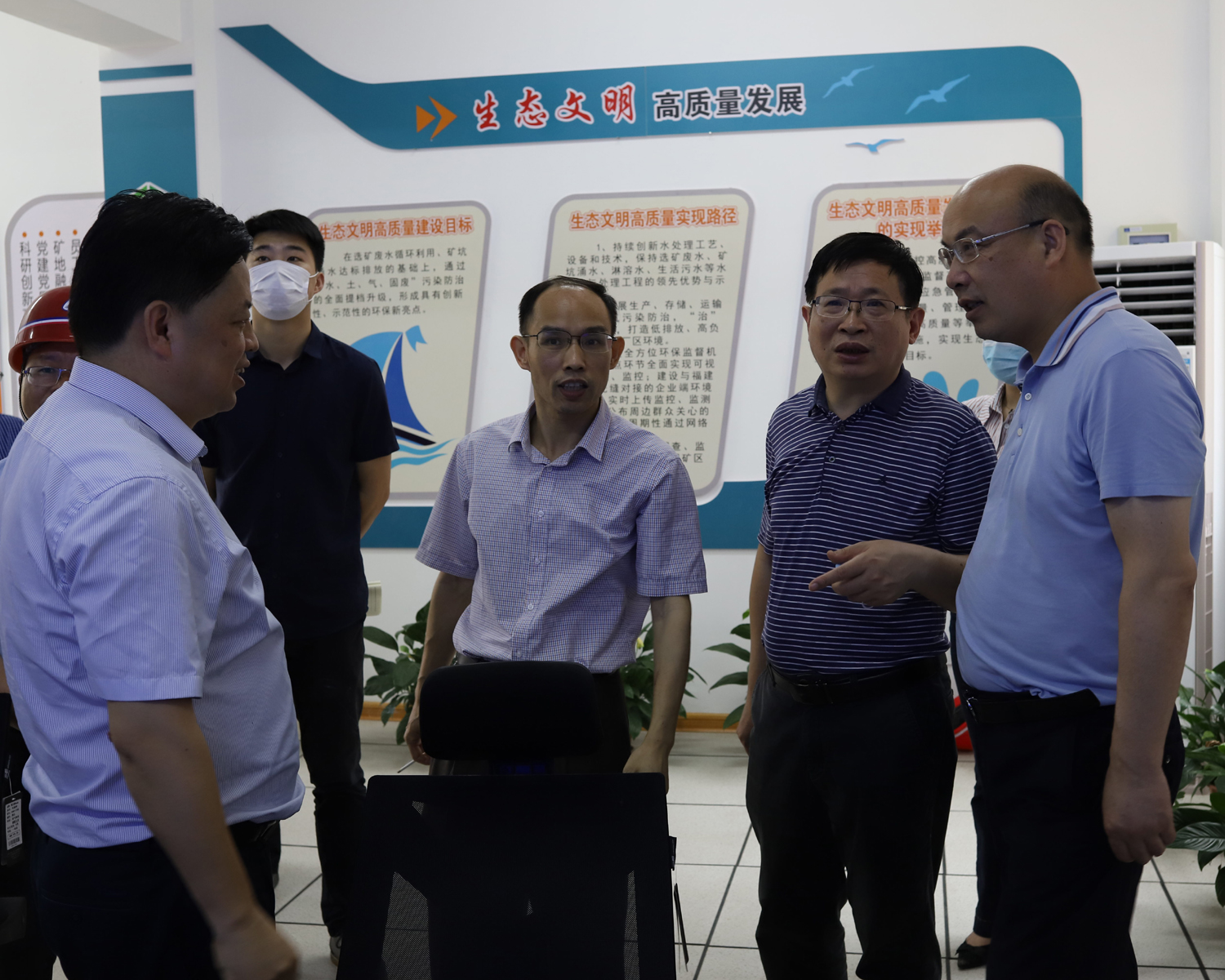 福建省生态环境厅陈维辉巡视员一行莅临星空体育（China）官方网站星空体育（China）官方网站调研指导工作.jpg
